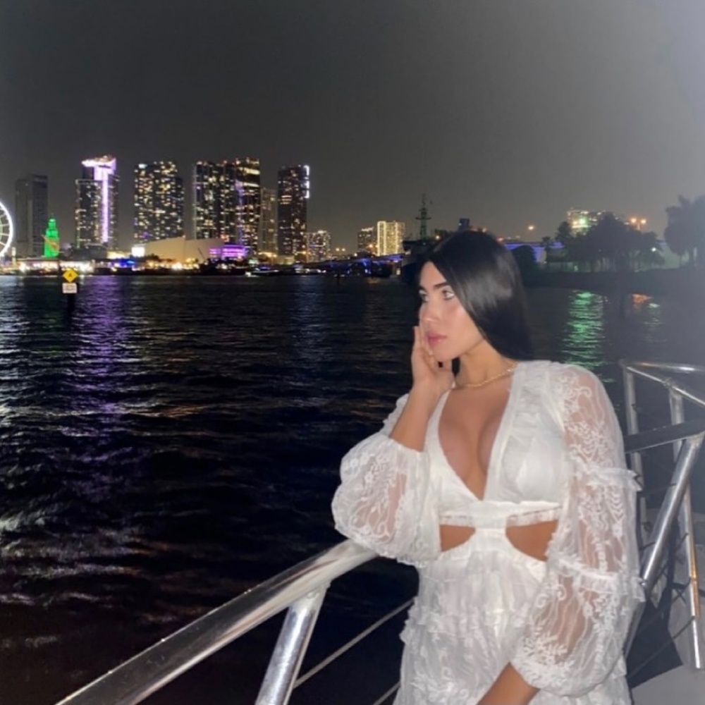 White elegant dress